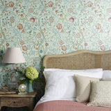 Argos Morris & Co. Pink Acanthus on Cream Floral Wallpaper Roll (52cm x 10.05m)- Buy online at McGrocer