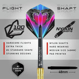 Red Dragon Peter Wright Snakebite 21g brass darts set, imported from the UK