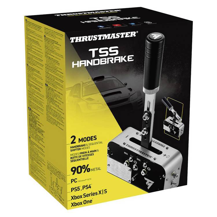Thrustmaster TSS handbrake and sequential shifter, imported from the UK