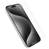 OtterBox glass screen protector for iPhone 15 Pro, imported from the UK
