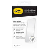 OtterBox glass screen protector for iPhone 15 Pro, imported from the UK