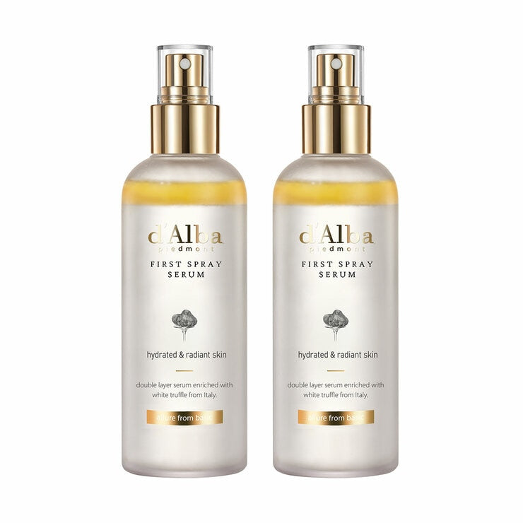 d'Alba White Truffle spray serum 2x180ml, UK version