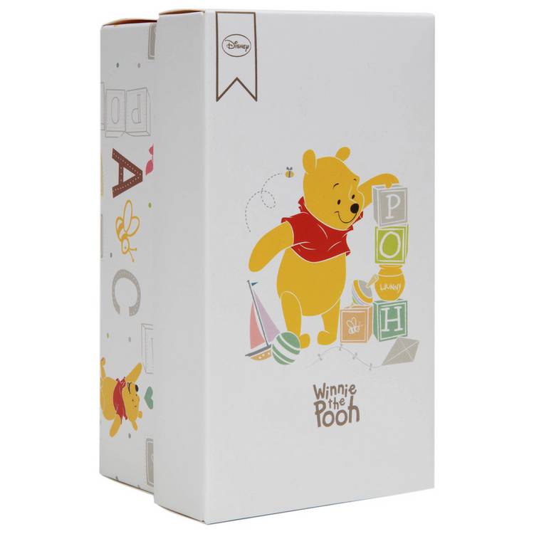 Disney Winnie the Pooh silver-plated money box, UK version