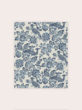 Laura Ashley wallpaper sample Dark Seaspray Blue Adain Palace A4 - British product
