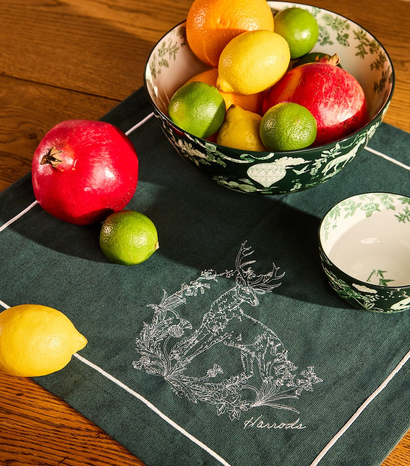 Harrods toile napkins set of 4 imported from the UK