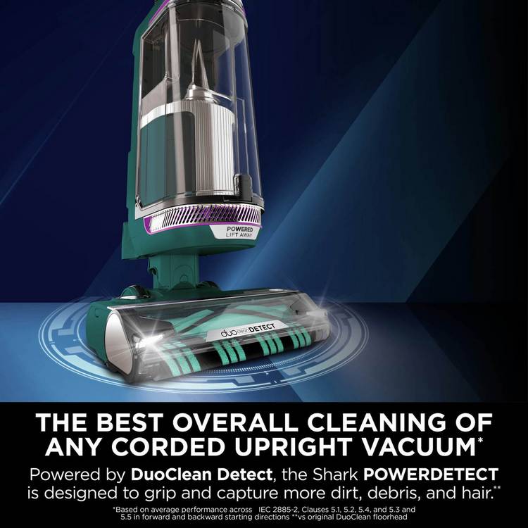 Shark PowerDetect upright corded vacuum cleaner, UK version