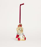 Harrods Royal Bear tree decoration 12cm (British brand)