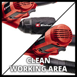 Einhell belt file sander 500W corded, UK version