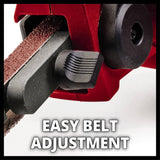 Einhell belt file sander 500W corded, UK version