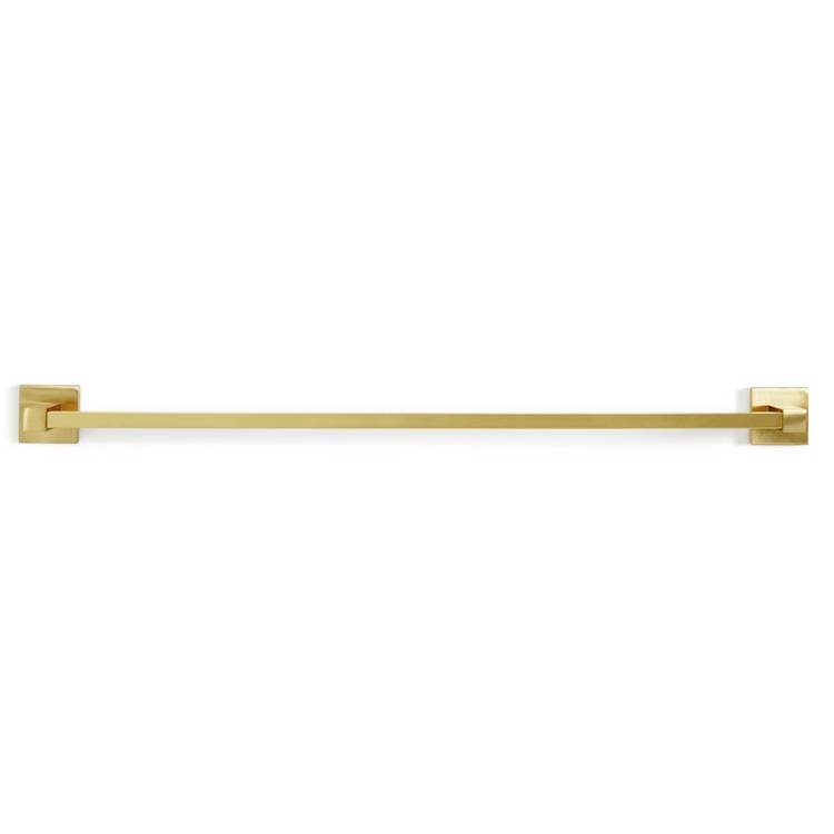 Argos Home wall mounted towel rail brushed gold 62cm, imported from the UK
