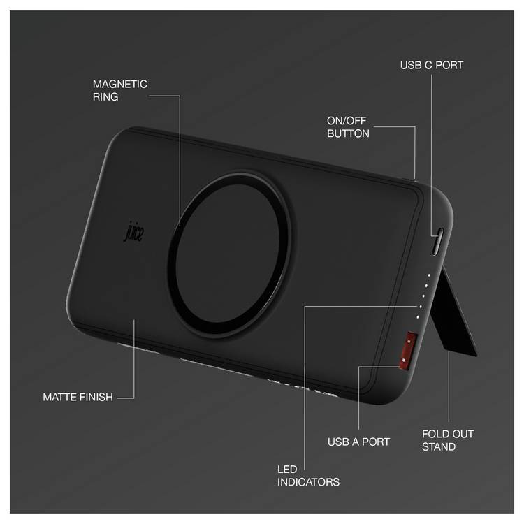 Juice MagTec Max wireless power bank 20000mAh, imported from the UK