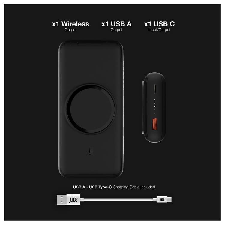 Juice MagTec Max wireless power bank 20000mAh, imported from the UK