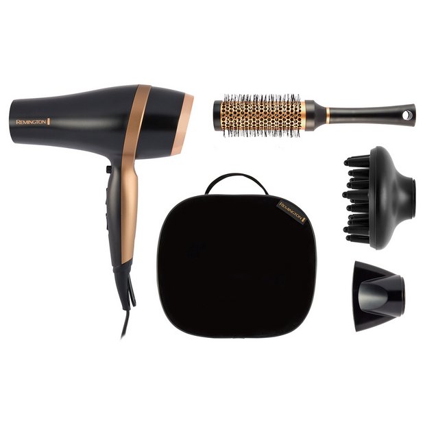 Remington Salon Smooth hairdryer gift set, UK version