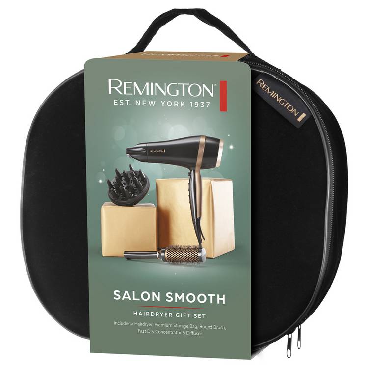 Remington Salon Smooth hairdryer gift set, UK version
