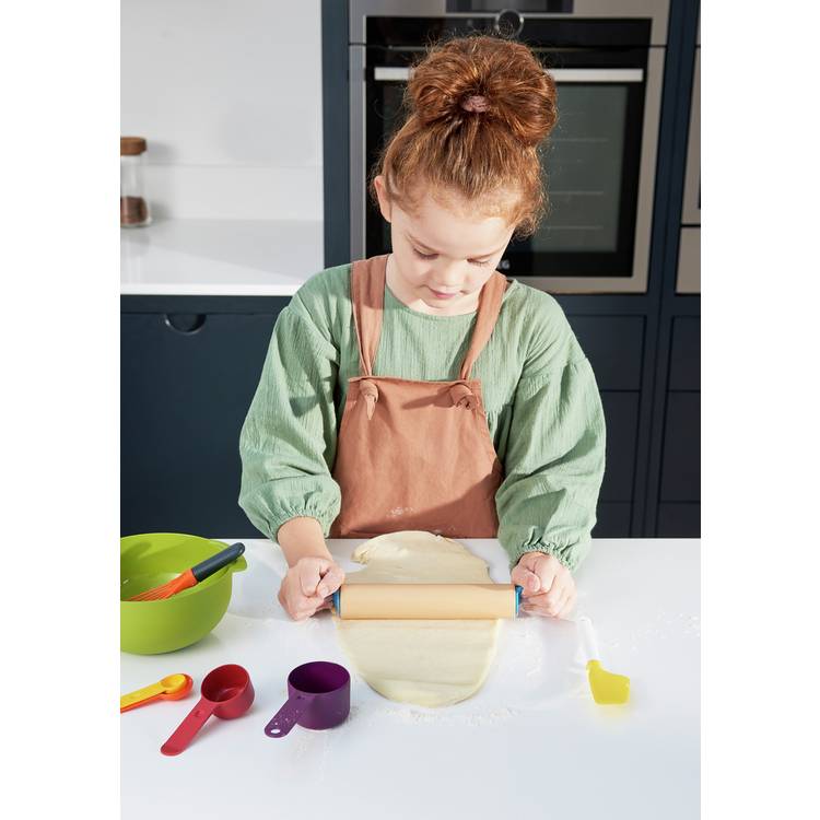 Joseph Joseph Play Baking Set with twist whisk and rolling pin - British product