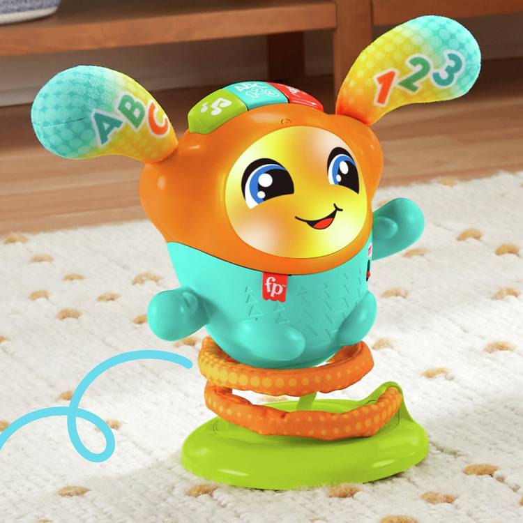 Fisher-Price DJ Bouncin' Beats musical toy, imported from the UK