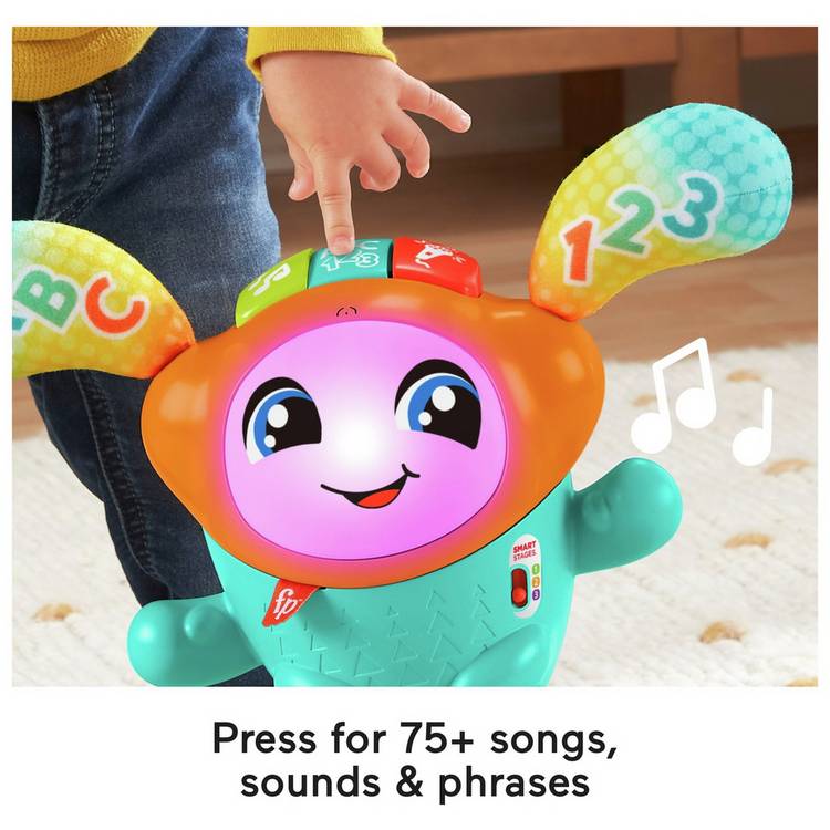 Fisher-Price DJ Bouncin' Beats musical toy, imported from the UK