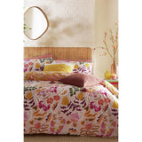 furn Protea Abstract Floral Pink bedding set Superking (British brand)