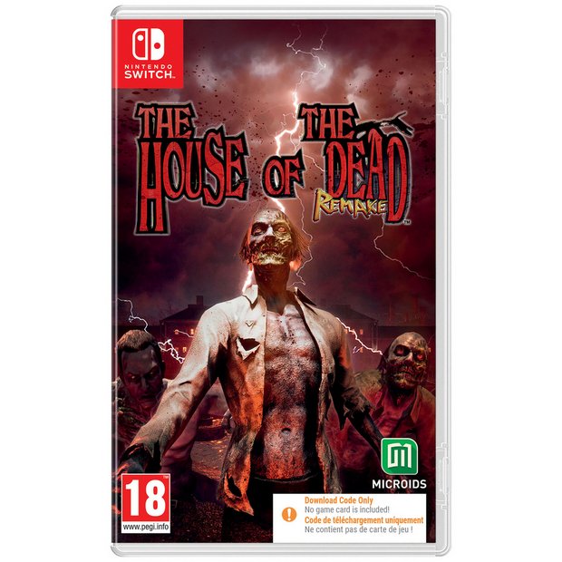 House of the Dead Remake Nintendo Switch game - British product