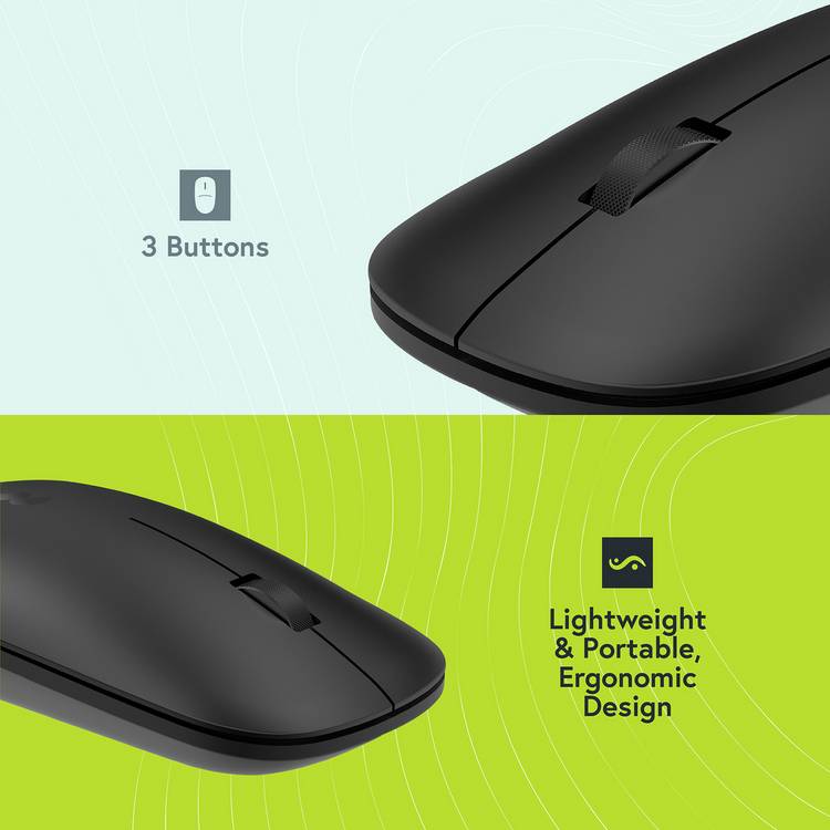 StyleTech M400 wireless mouse black, imported from the UK