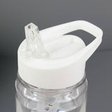 Black personalised hydration tracker water bottle 750ml, UK version