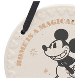 Disney Mickey Mouse ceramic home plaque (British brand)