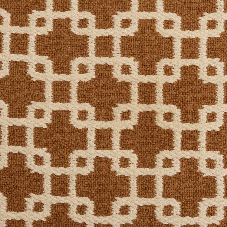 Habitat Chain Geo woven throw brown 125x150cm (British brand)