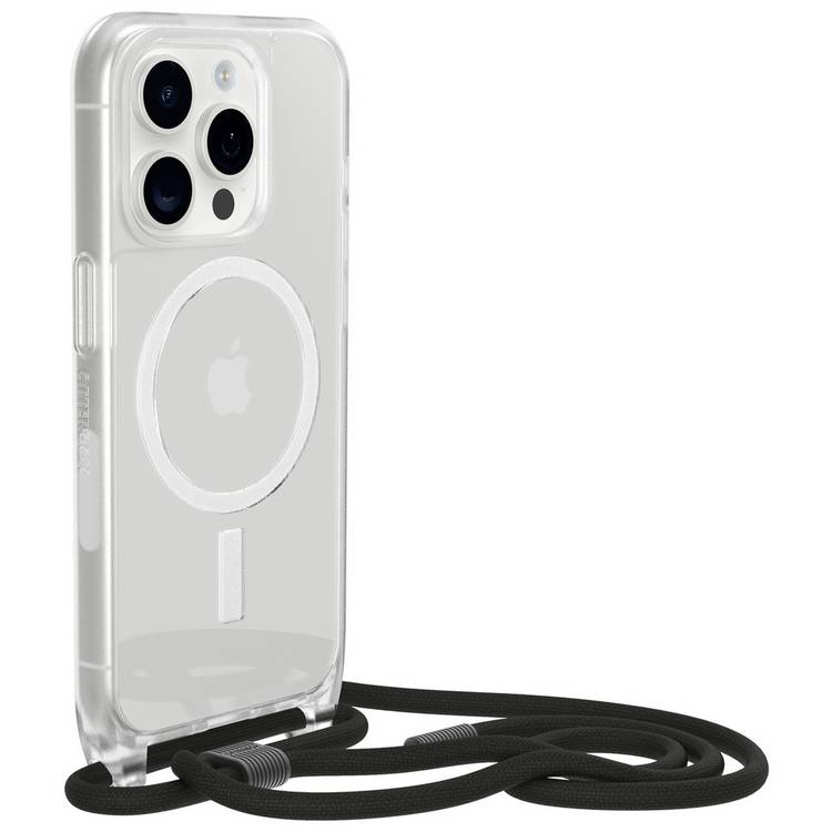 OtterBox MagSafe clear necklace case iPhone 15 Pro - British product