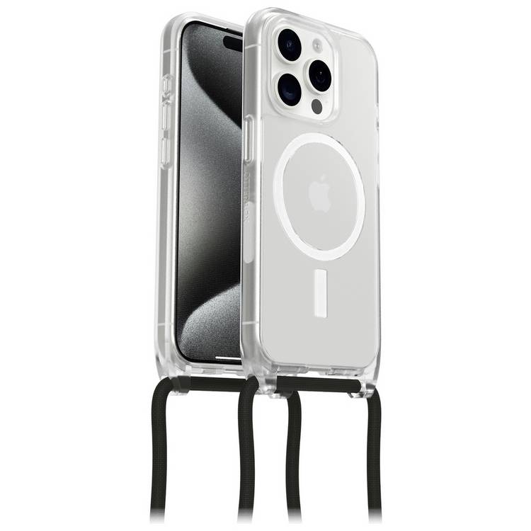 OtterBox MagSafe clear necklace case iPhone 15 Pro - British product