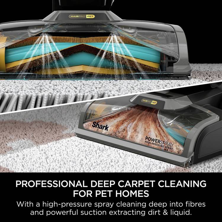 Shark CarpetXpert HairPro Pet corded carpet cleaner - British product