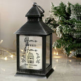 Argos Personalised Message Home Black Lantern- Buy online at McGrocer