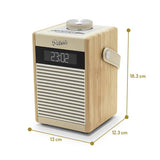 Roberts Rambler Midi DAB radio pastel cream, UK version