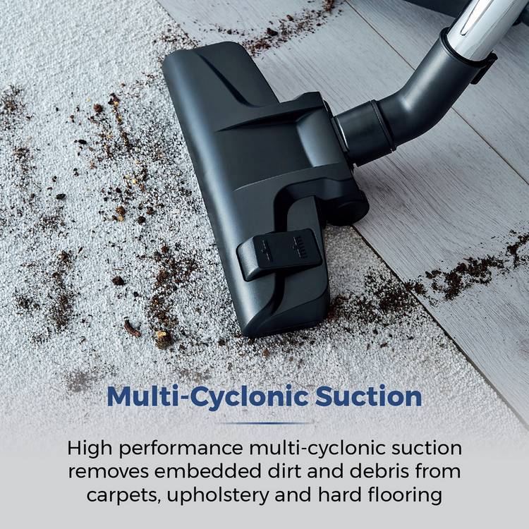 Tower multi-cyclonic bagless cylinder vacuum cleaner, imported from the UK