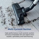 Tower multi-cyclonic bagless cylinder vacuum cleaner, imported from the UK