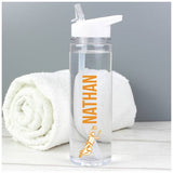 Personalised sports water bottle 750ml - British product