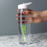 Personalised sports water bottle 750ml - British product