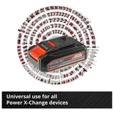 Einhell Power X-Change battery and charger kit 18V 2.5Ah - British product