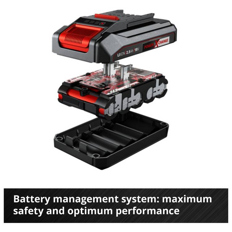 Einhell Power X-Change battery and charger kit 18V 2.5Ah - British product
