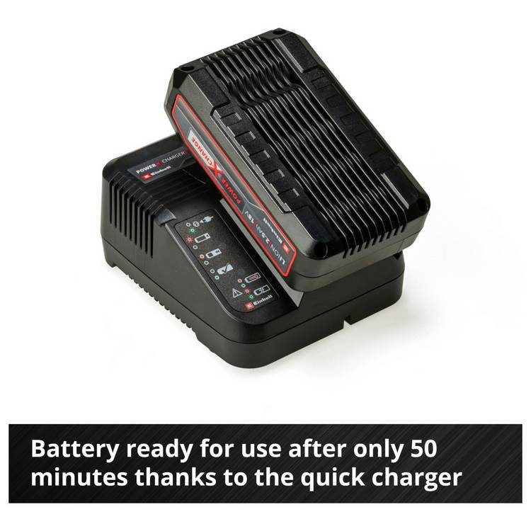 Einhell Power X-Change battery and charger kit 18V 2.5Ah - British product