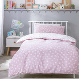 Habitat Kids Reversible Star Pink Bedding Set - Single