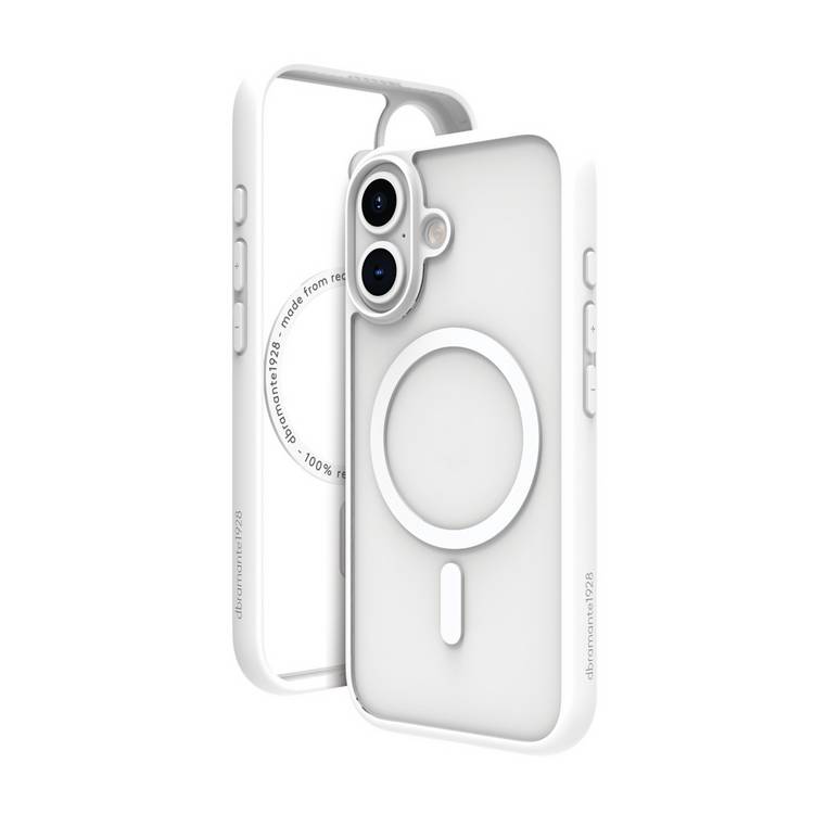 dbramante1928 iPhone 16 MagSafe phone case white (British brand)