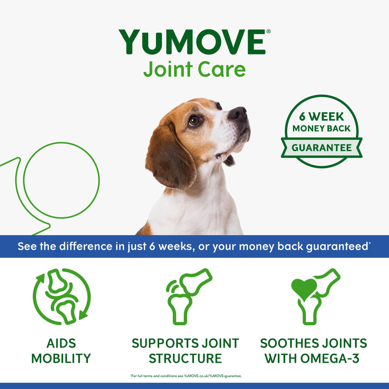 YuMOVE joint care tablets for senior dogs 80 tablets - British product