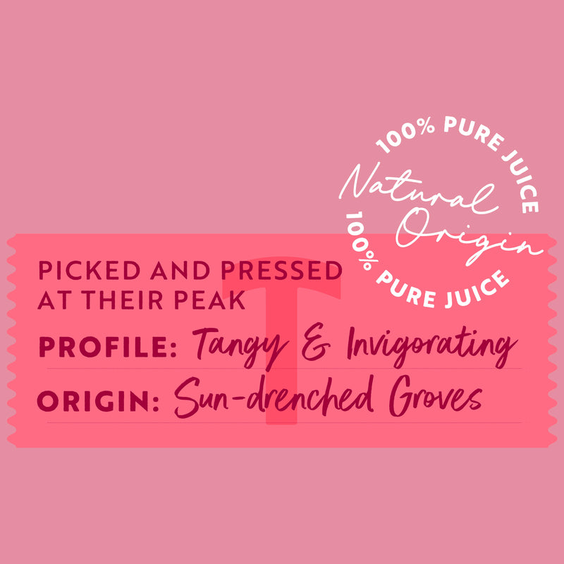 Tropicana pink grapefruit juice 850ml, imported from the UK