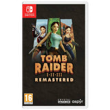 Tomb Raider I-III Remastered Nintendo Switch game - British product