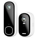 Arlo video doorbell and security camera set - British product