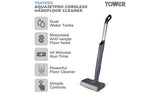 Tower Aquajet cordless hardfloor cleaner (British brand)