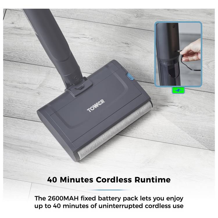 Tower Aquajet cordless hardfloor cleaner (British brand)