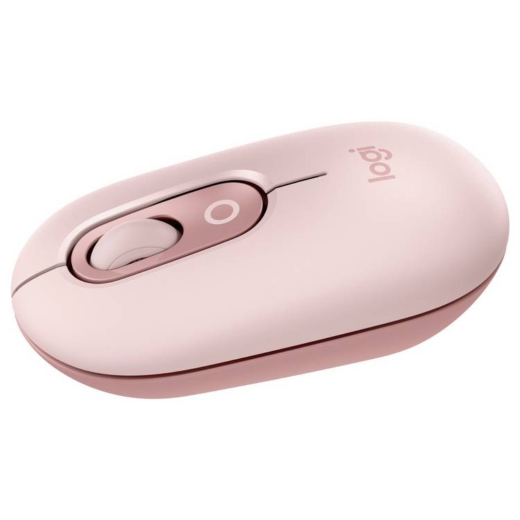 Logitech POP wireless mouse in rose, imported from the UK