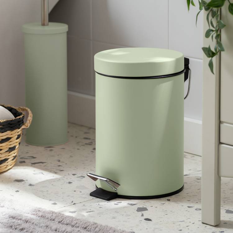Argos Home toilet brush sage green 37cm, imported from the UK