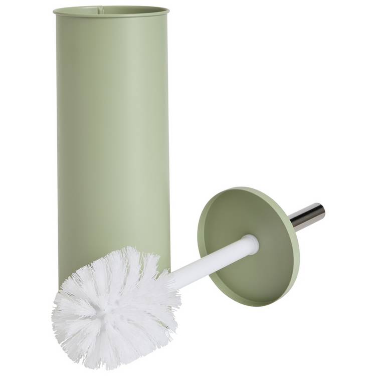 Argos Home toilet brush sage green 37cm, imported from the UK